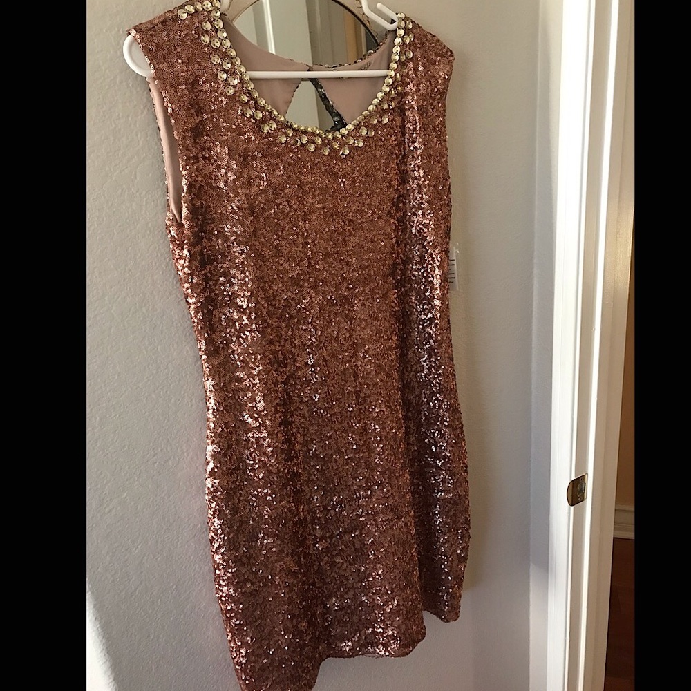Sequin Jean-Louis Scherrer Cocktail Dress - Picture 1 of 3